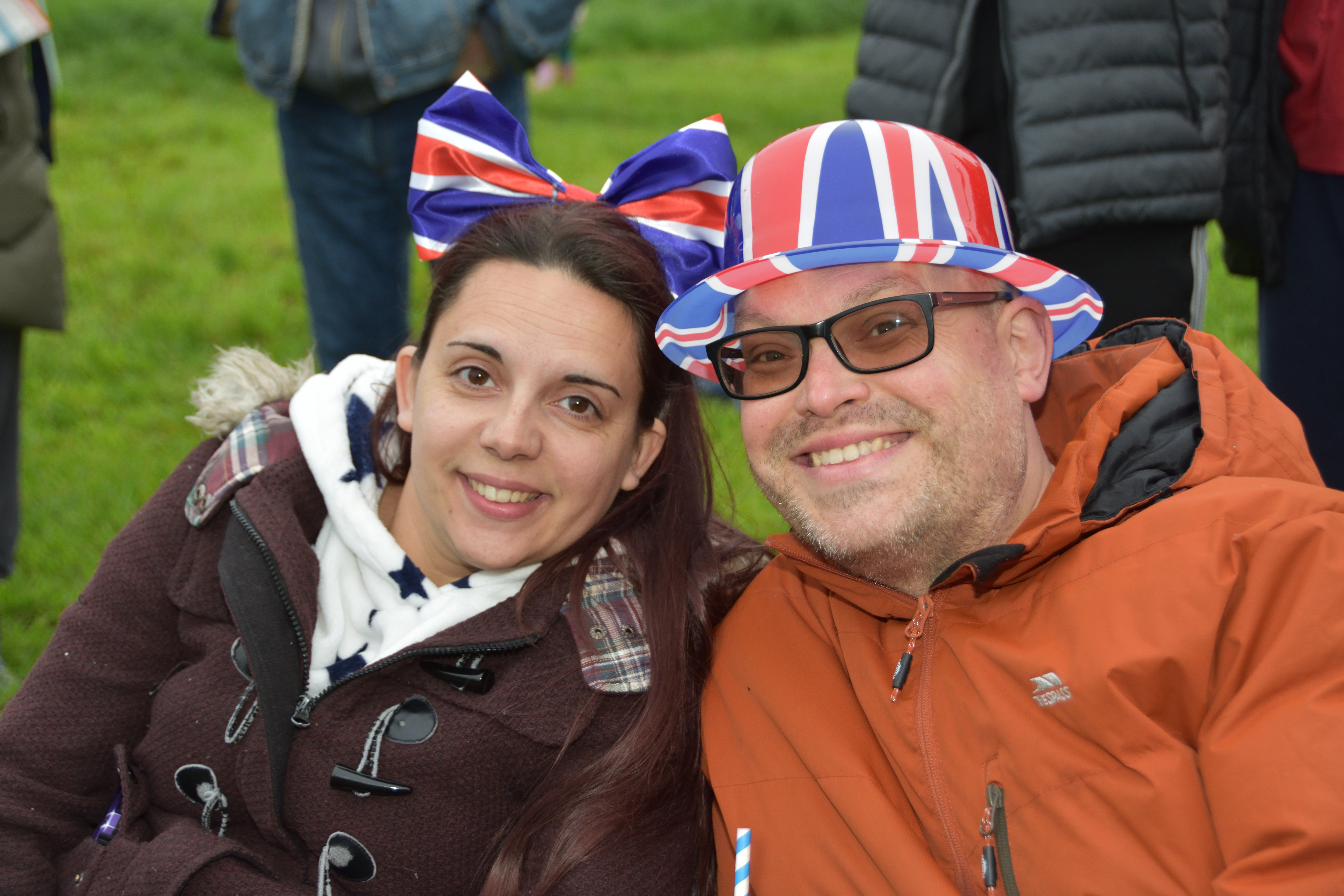 Revellers at the Coopers Field party (photo credit: Tim Russ) 