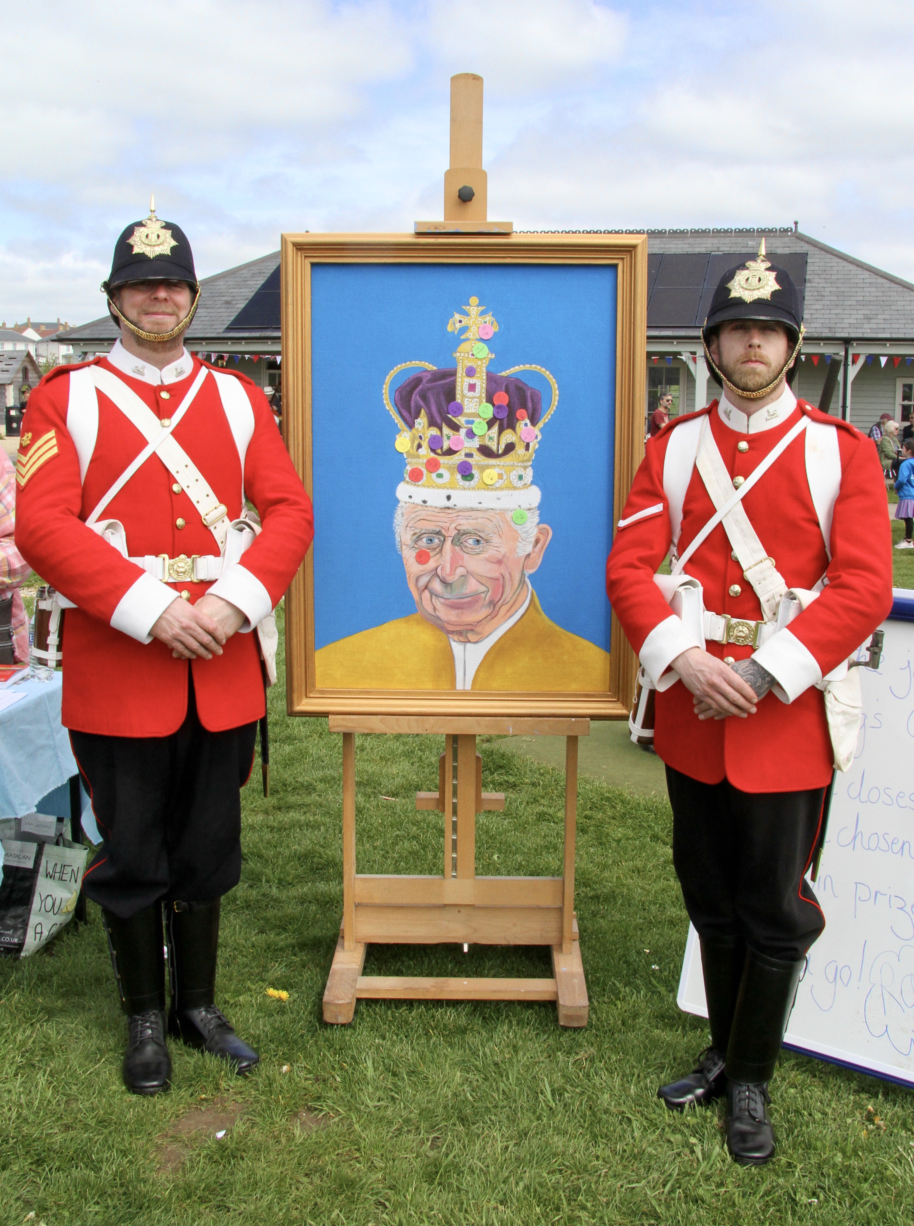 The coronation fun day at the Great Field in Poundbury The coronation fun day at the Great Field in Poundbury (photo credit: Jane Norman and Dorset Bays)