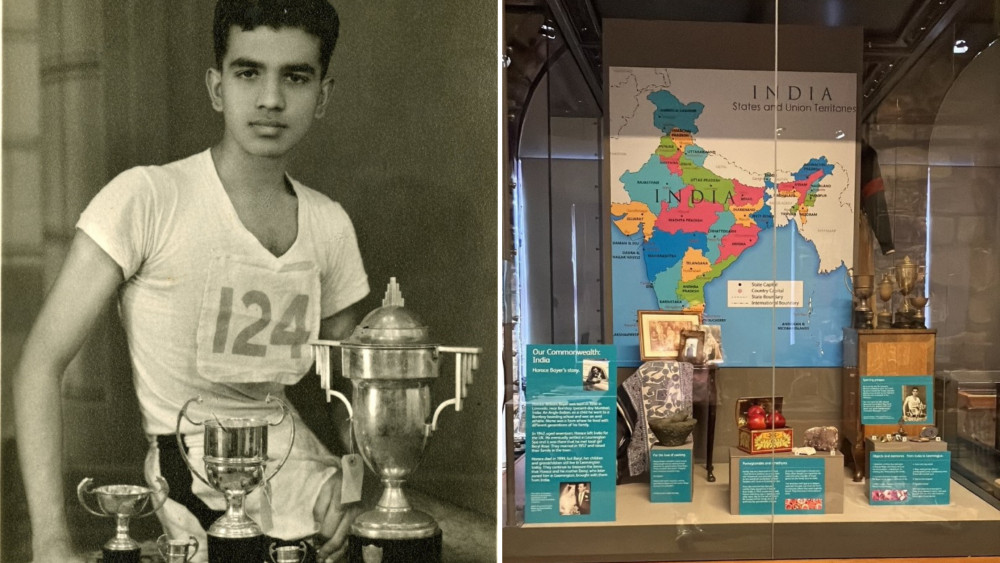 Our Commonwealth: Journey from India to Warwickshire has been unveiled at the Market Hall Museum (images via Warwickshire County Council)