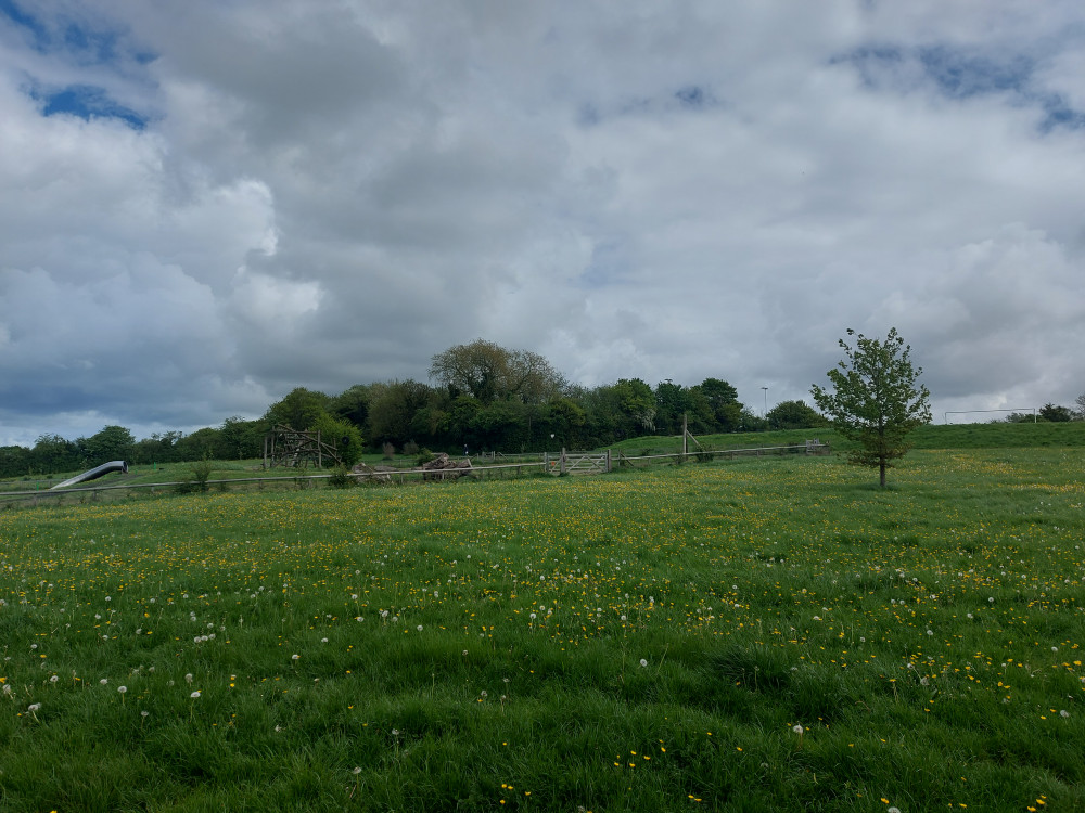 The play area in Frome May 10