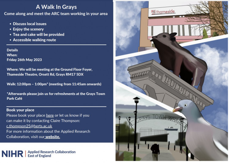 A community walk in Grays