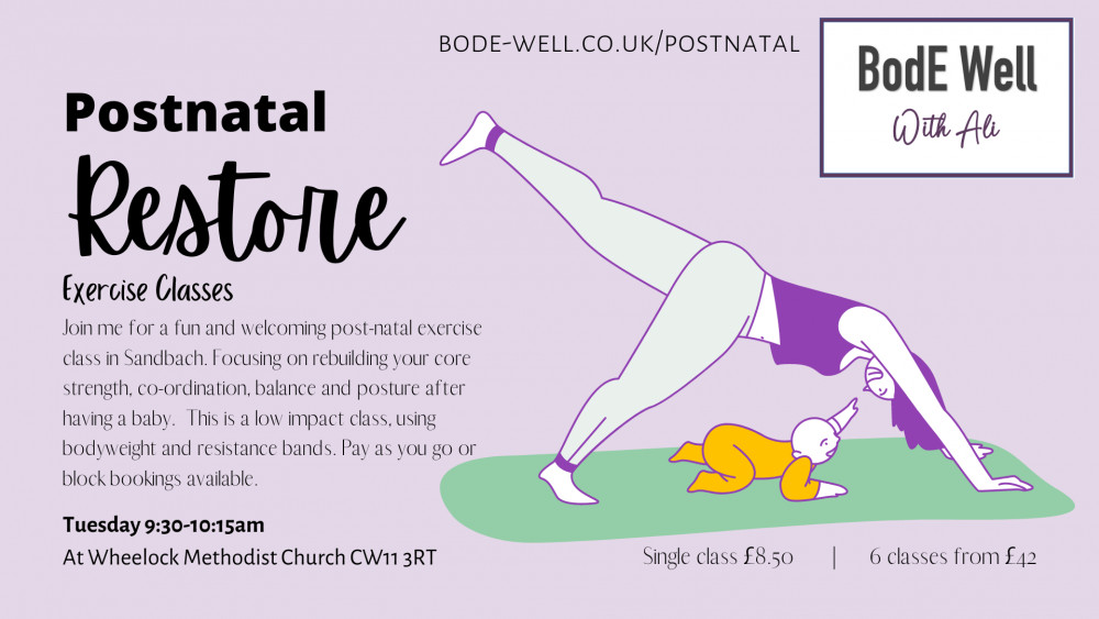 Postnatal Restore Exercise Classes