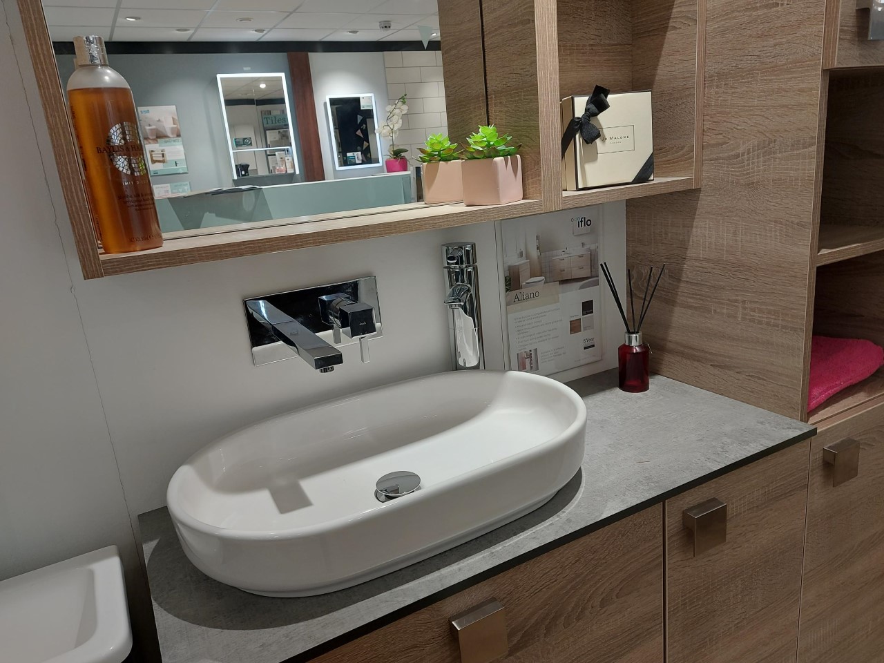 Having lots of storage space is a must have for bathroom lovers who visit The Bathroom Showroom