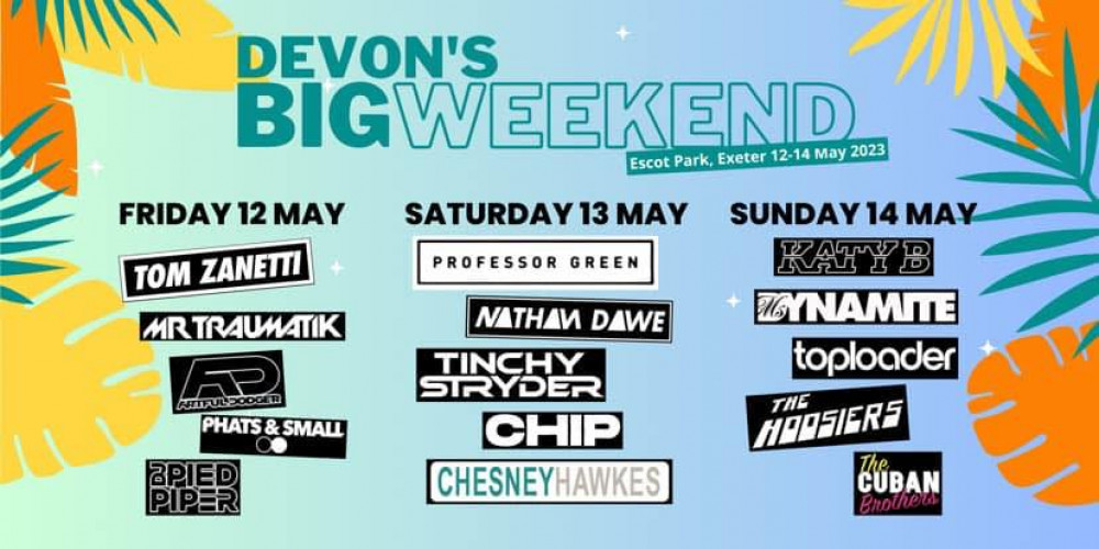 Music, outdoor cinema, circus tent and more are you ready for Devon's