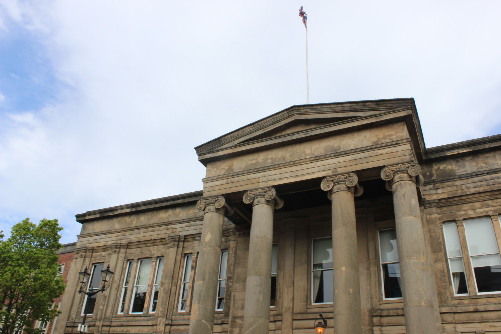 Macclesfield Town Hall in Macclesfield town centre. (Image - Alexander Greensmith / Macclesfield Nub News)