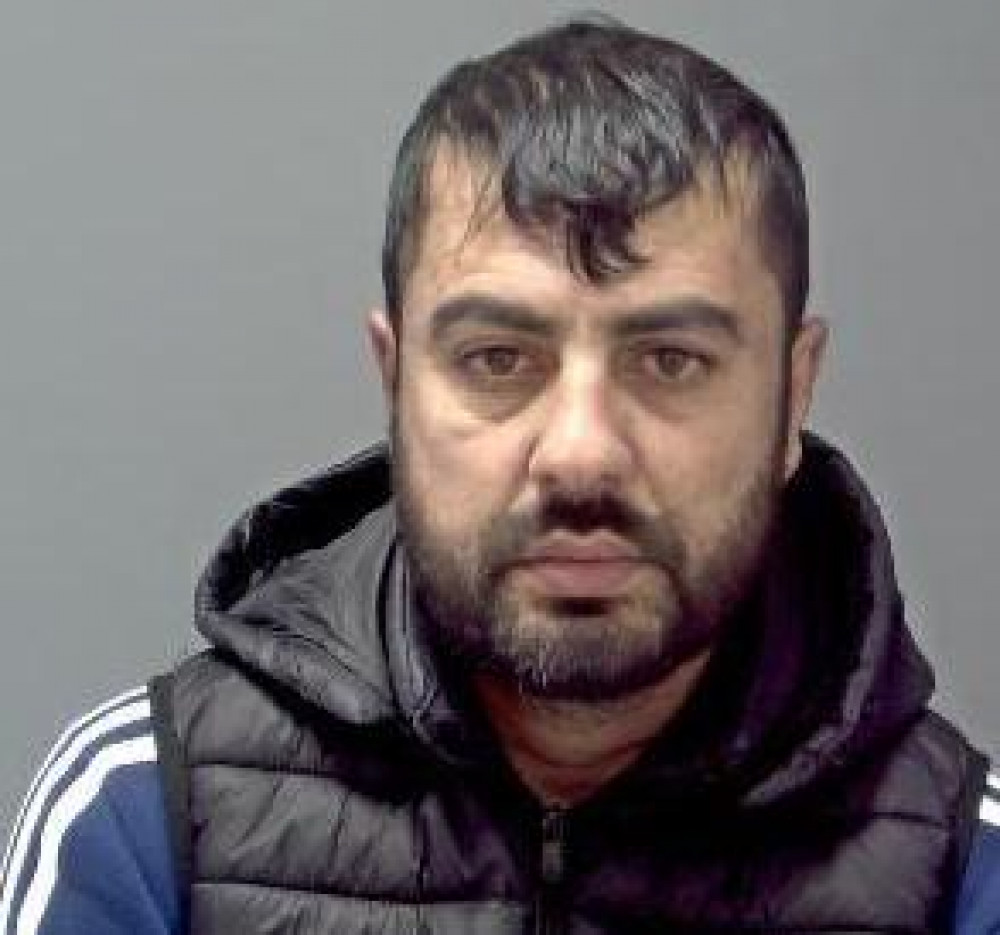 Lajbur Ahmadai jailed (Picture: Suffolk police)