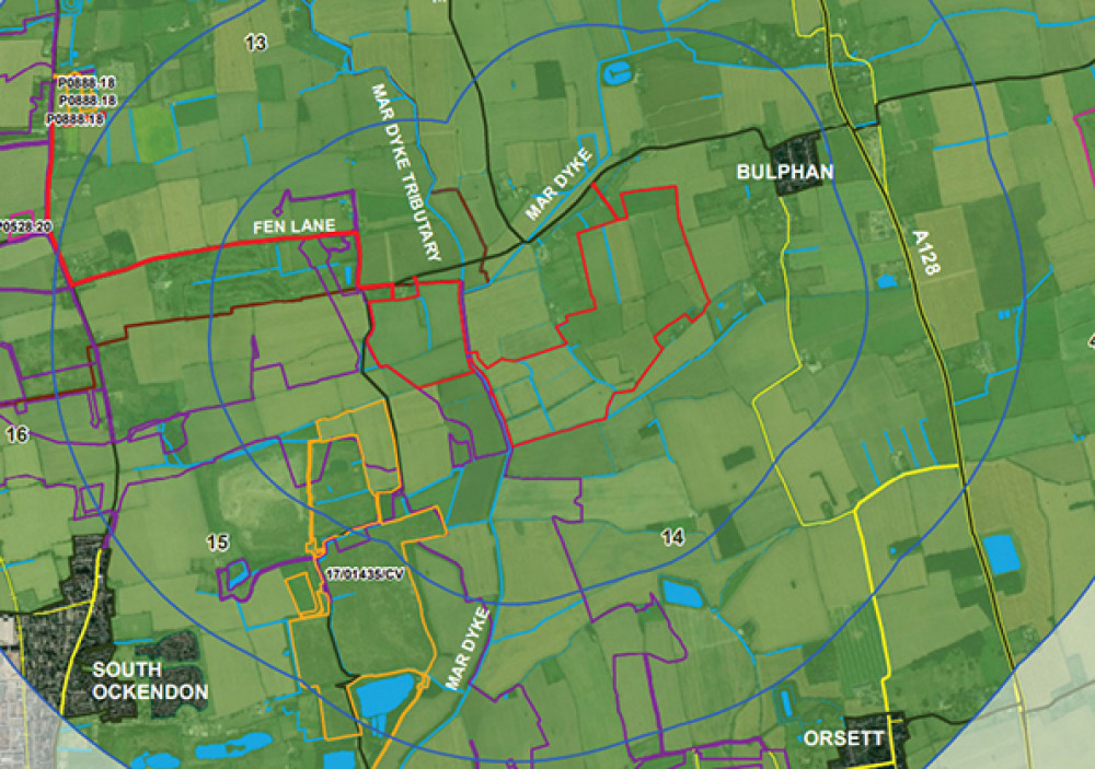 The solar farm sits close to Bulphan. 