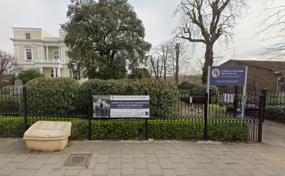 St Martin-in-the-Fields High School for Girls in Tulse Hill has announced it will close. CREDIT: Google Street View