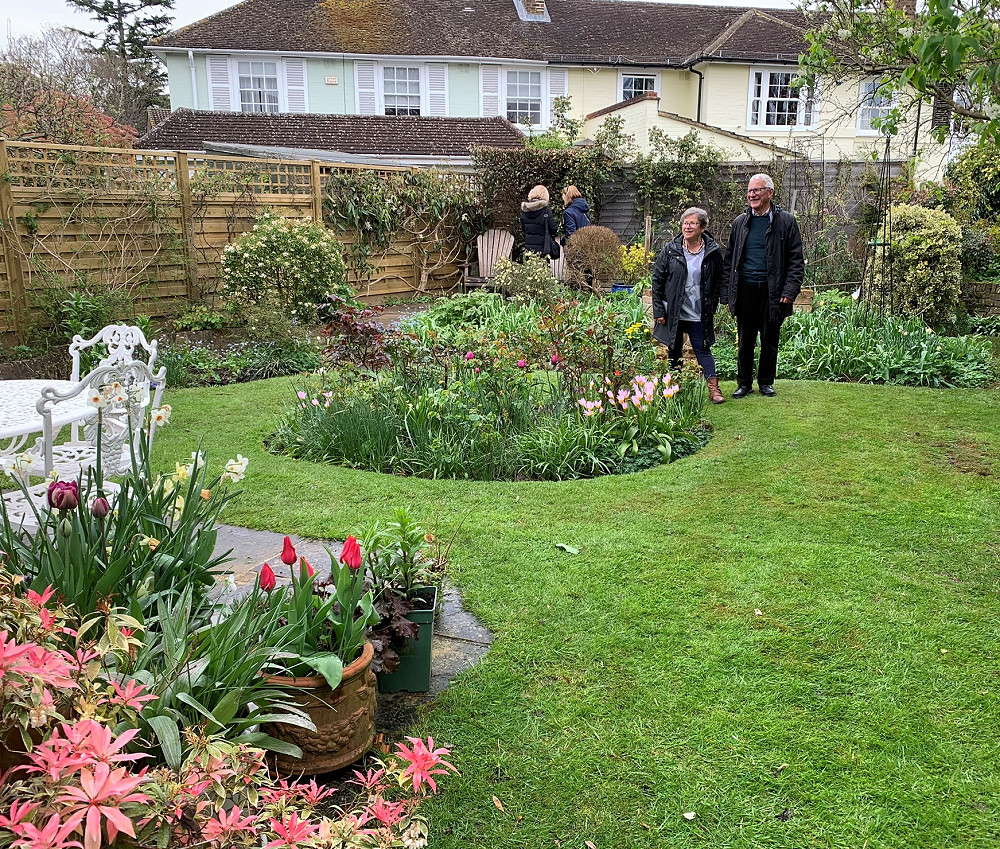 Nick and Ruth Fenton at Cambridge Road (Credit: Teddington Society)