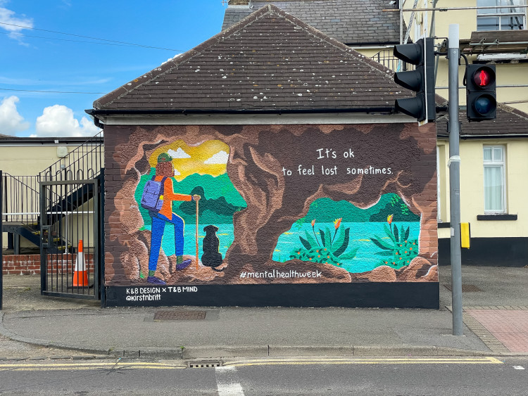 The mural in Chadwell St Mary