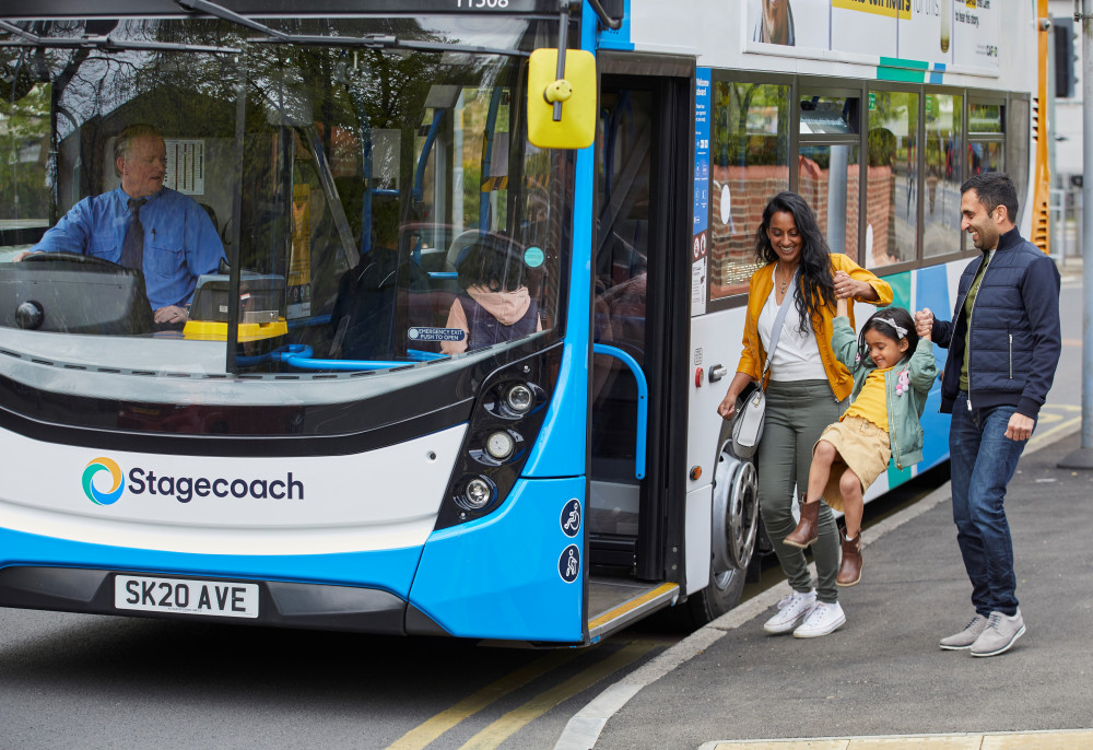 Bus fares have been capped at £2 until the end of October (image via Warwickshire County Council)
