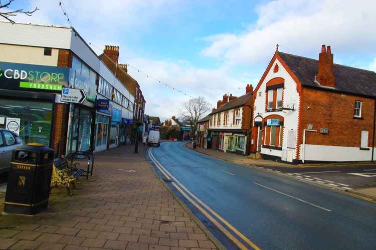 The quiet streets of Frodsham at the beginning of the third national lockdown. Image kindly provided by Andrew Woolmington