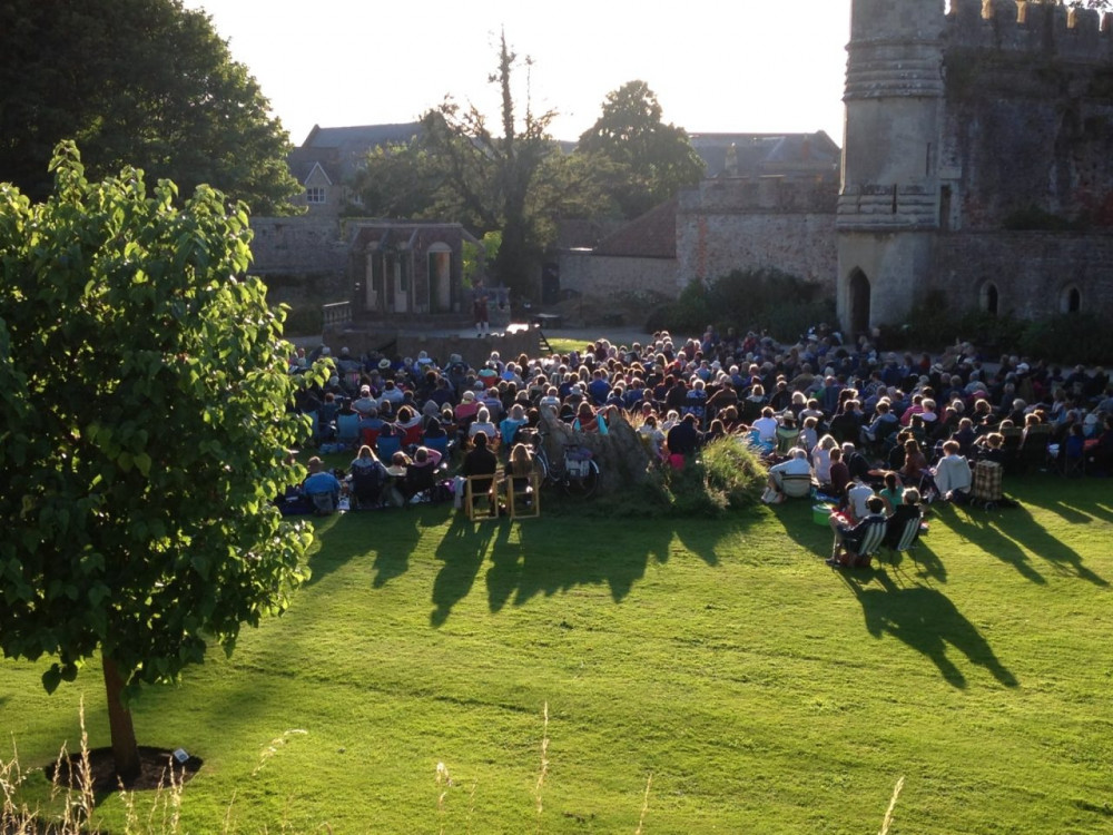 The performances take place on the South Lawn