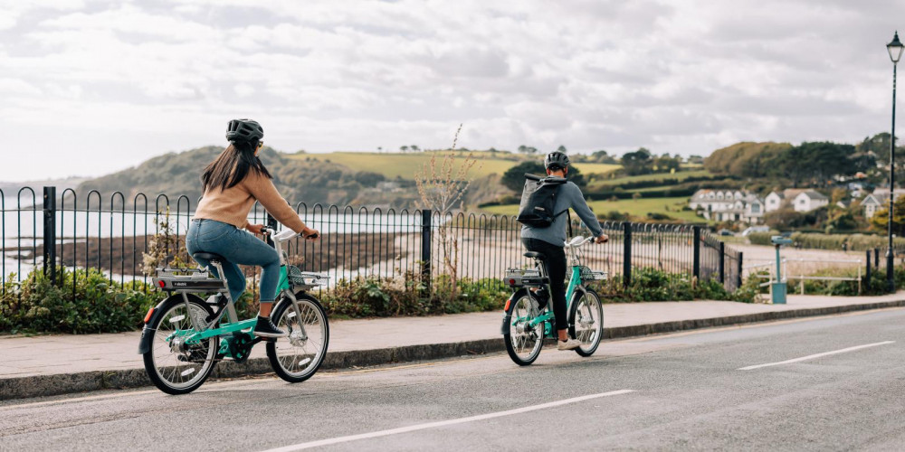 Beryl Bikes in Falmouth (Image: Jake Baggaley) 