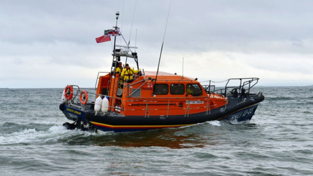 File photo: Exmouth RNLI all-weather lifeboat (John Thorogood/ RNLI)