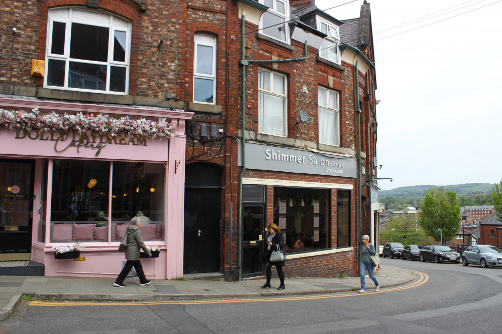 Queen Victoria Street in Macclesfield. (Image - Alexander Greensmith / Macclesfield Nub News) 