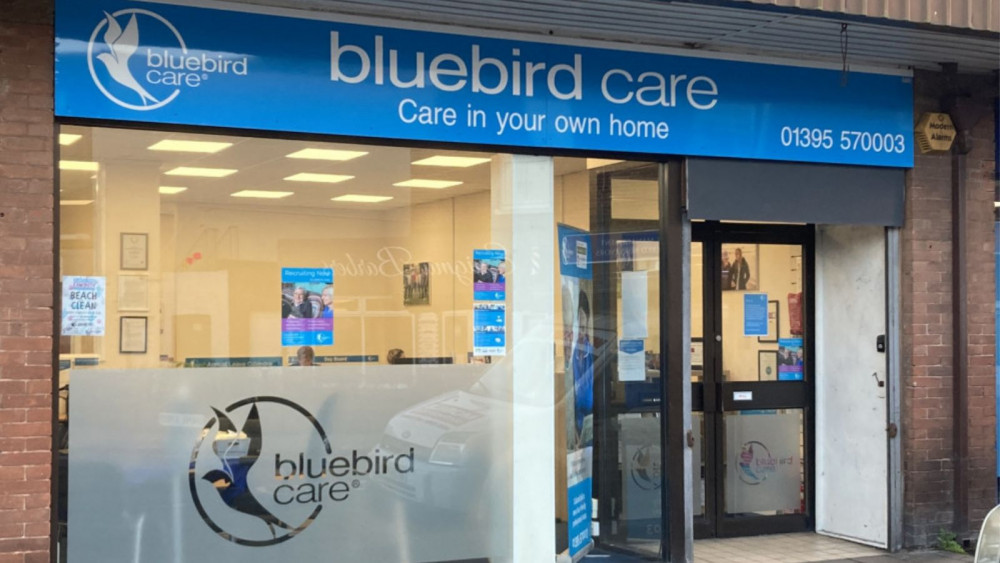 Bluebird Care Exmouth office (Nub News/ Will Goddard)