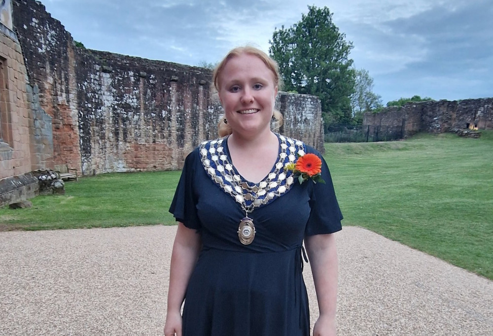 Cllr Sam Louden-Cooke's time as Mayor of Kenilworth has come to an end (image by James Gray)