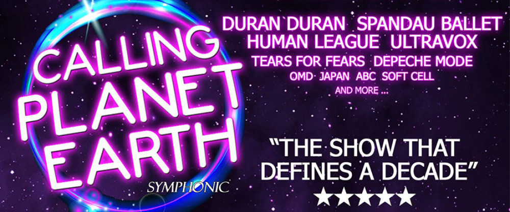 Calling Planet Earth is live at Crewe Lyceum Theatre on Friday 26 May.