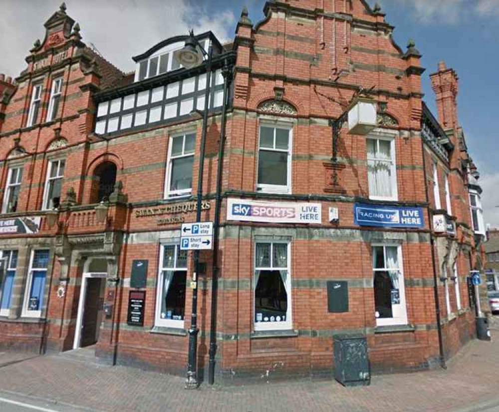 The Swan and Chequers in Sandbach, currently closed,  is having a makeover. 