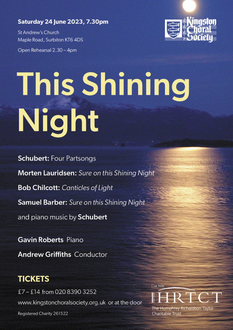 This Shing Night - Kingston Choral Society Summer Concert