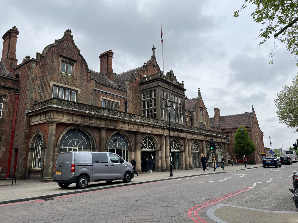 If a new 'transport interchange' is given permission, traffic would be banned outside Stoke-on-Trent train station (Nub News).