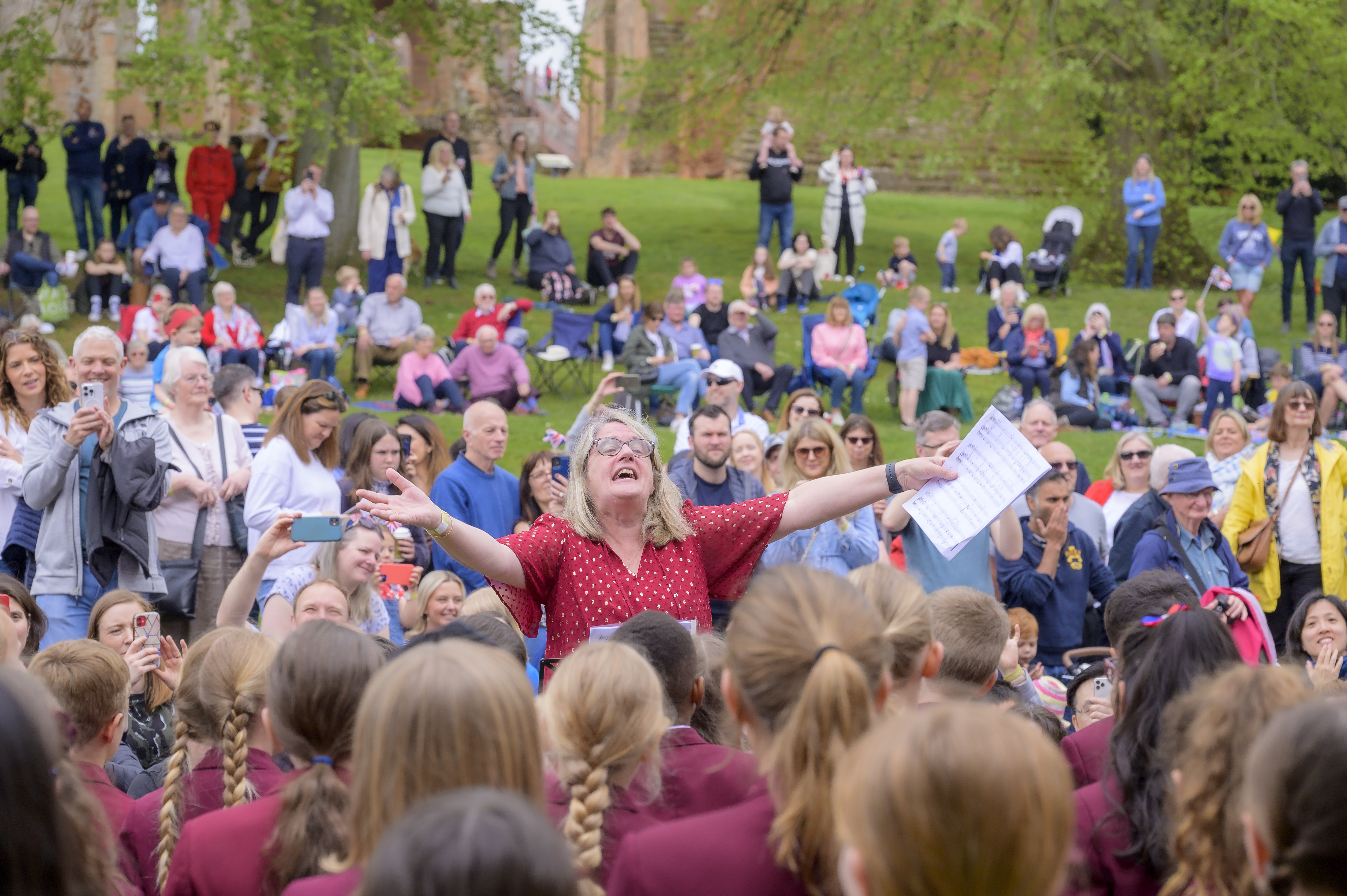 Kenilworth Castle hosted a range of events over the coronation weekend (image by Jamie Gray)