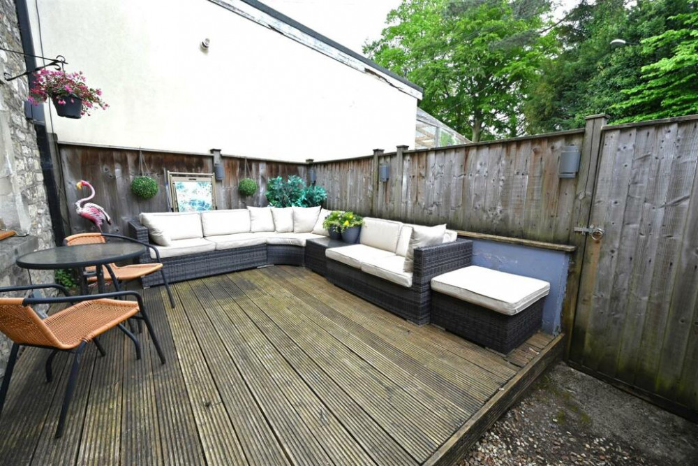There is a nice outdoor space to enjoy There is a nice outdoor space to enjoy