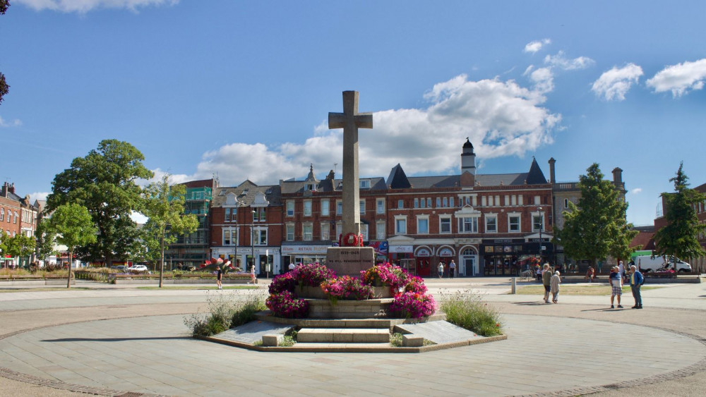 War memorial in the Strand, Exmouth (Nub News/ Will Goddard)