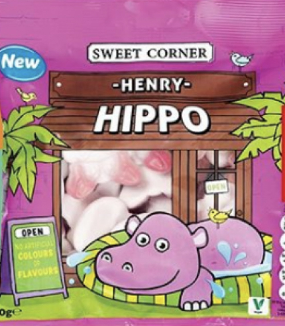 Lidl Inspiration sees Piggy Pickle turn gummy in your tummy to Henry Hippo Ice Cream. PICTURE: Lidl's Henry Hippos will now also come in ice cream flavour thanks to Hitchin and Letchworth's Fabio's Gelato. CREDIT: Lidl