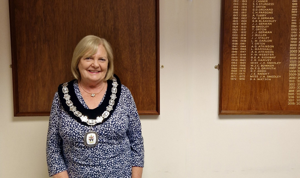 Cllr Avril Wilson. Photo: Ashby de la Zouch Town Council