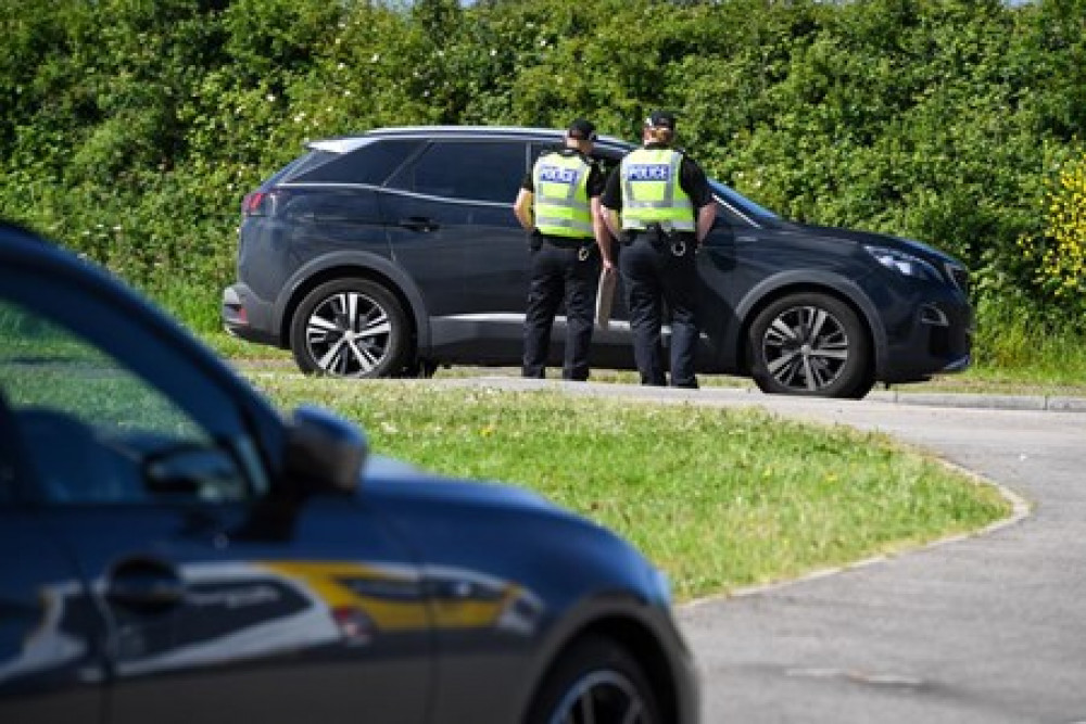 This is the second week of a road safety operation (Image: Devon and Cornwall Police) This is the second week of a road safety operation (Image: Devon and Cornwall Police)