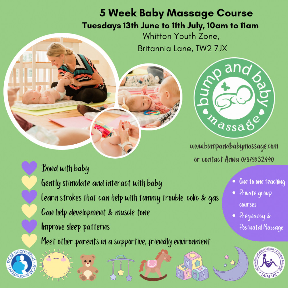 5 Week Baby Massage Course 