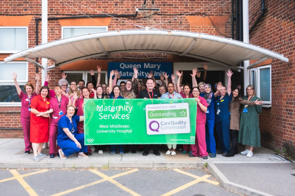 Jubilant maternity services staff at West Mid Hospital celebrate ‘Outstanding’ verdict Jubilant maternity services staff at West Mid Hospital celebrate ‘Outstanding’ verdict
