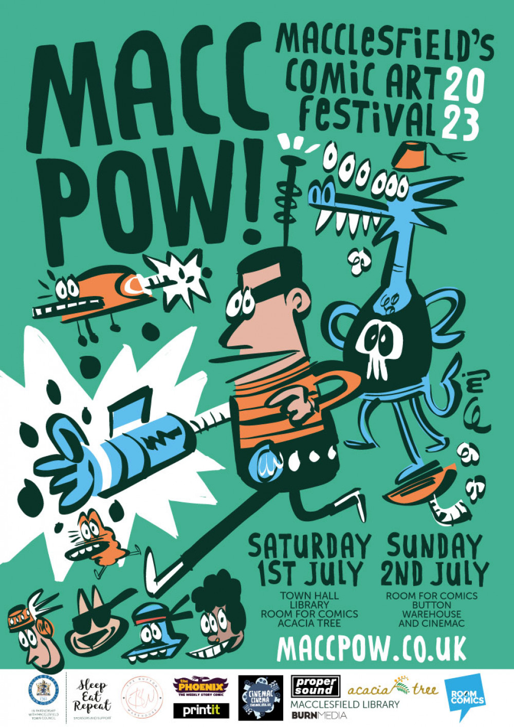 MACC-POW! comic-art family festival!