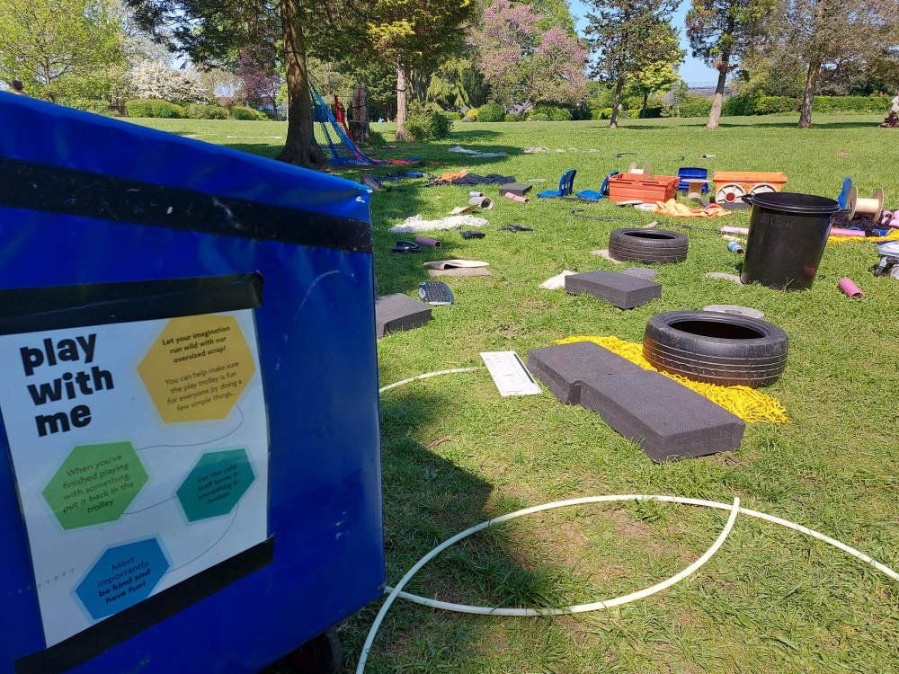 It is always play time in Victoria Park in Frome