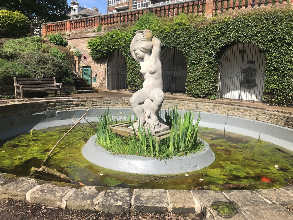 Aphrodite in all her glory in the Richmond Terrace gardens