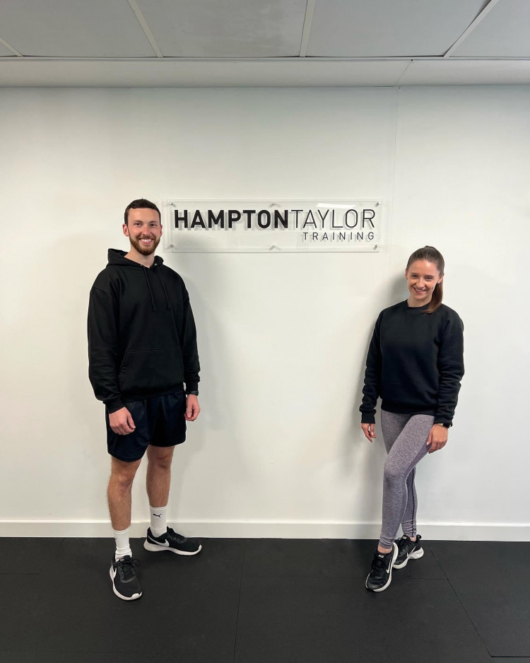 Jack Hampton and Amy Taylor have opened their own studio. (Photo: Hampton Taylor Training) 