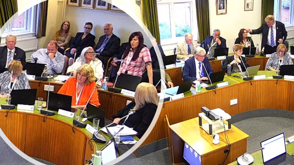 Councillors Adrian Fluker and Vanessa Bell disagreed over the issue of members' allowances. (Photos: Maldon District Council).