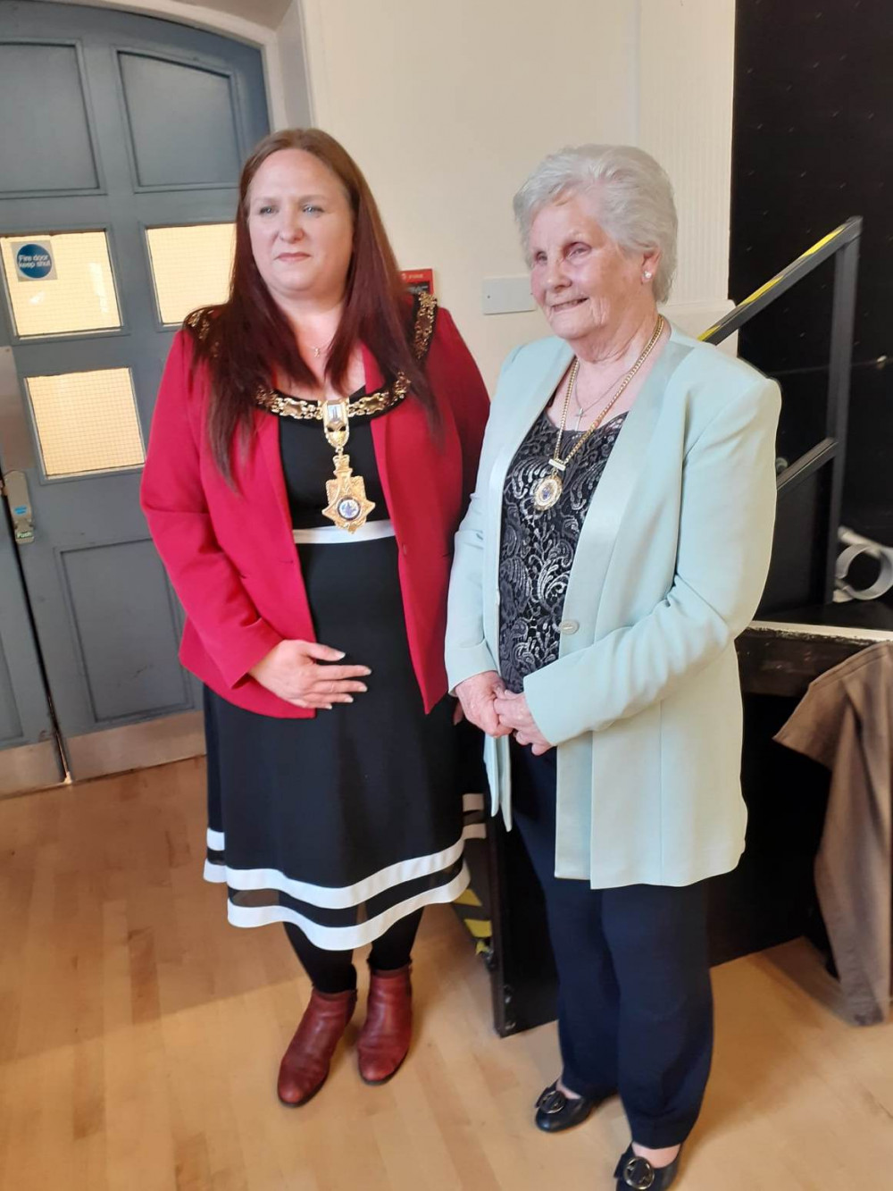 Cllr Crane has become mayor and her deputy is Cllr Nevitt. (Photo: Nub News) Cllr Crane has become mayor and her deputy is Cllr Nevitt. (Photo: Nub News)