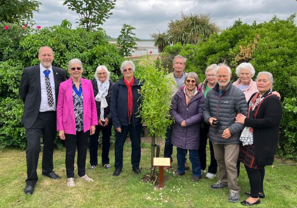 The Soup Lunch Team - left to right: Mark Heard, Flo Shaughnessy (Town and District Councillor), Doreen Linton, Sue Woods, David Dove, Di Rogers, Chris Dove, John Rogers, Lynn Cross and Inga Winger. (Photo: Mark Heard)