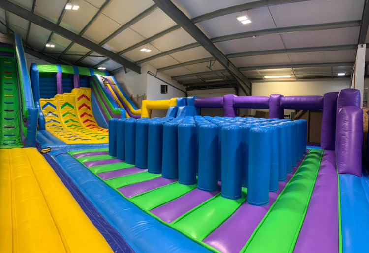 Half term at Rebound at the Rebound Inflatable Park, Smisby Road, Ashby de la Zouch