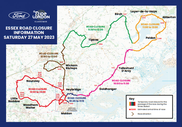 RideLondon 2023 Full details of road closures and travel updates