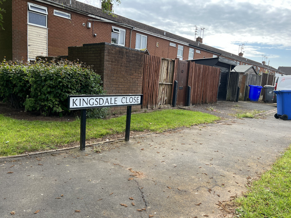 Police were called to Kingsdale Close, Meir, on 18 May (Nub News).