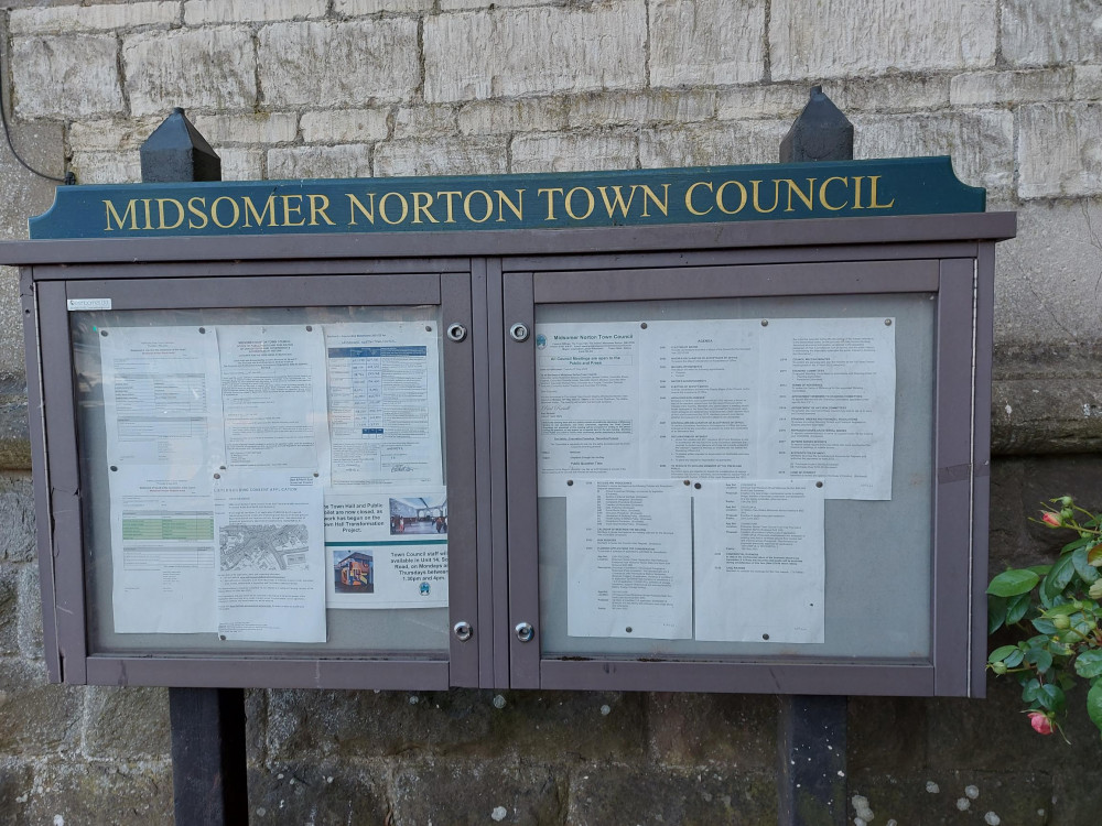 Who is on board ? At the Midsomer Norton Town Hall late May 2023