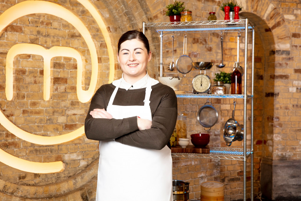 Terri Fearon has made it to the final week of MasterChef (Image via BBC/Shine TV)