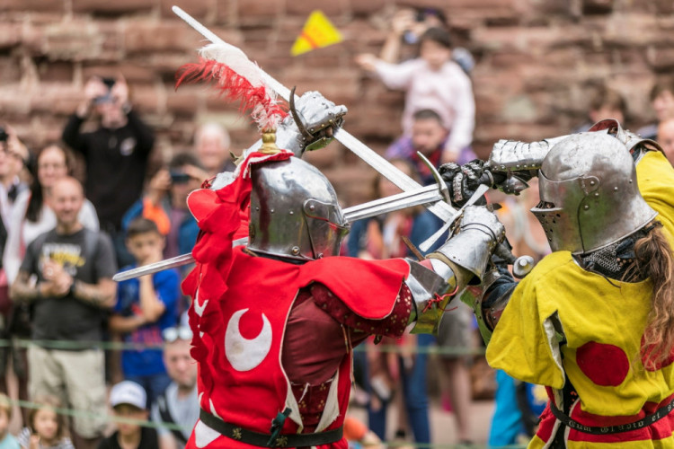 Knights’ Tournament at Pendennis Castle Knights’ Tournament at Pendennis Castle