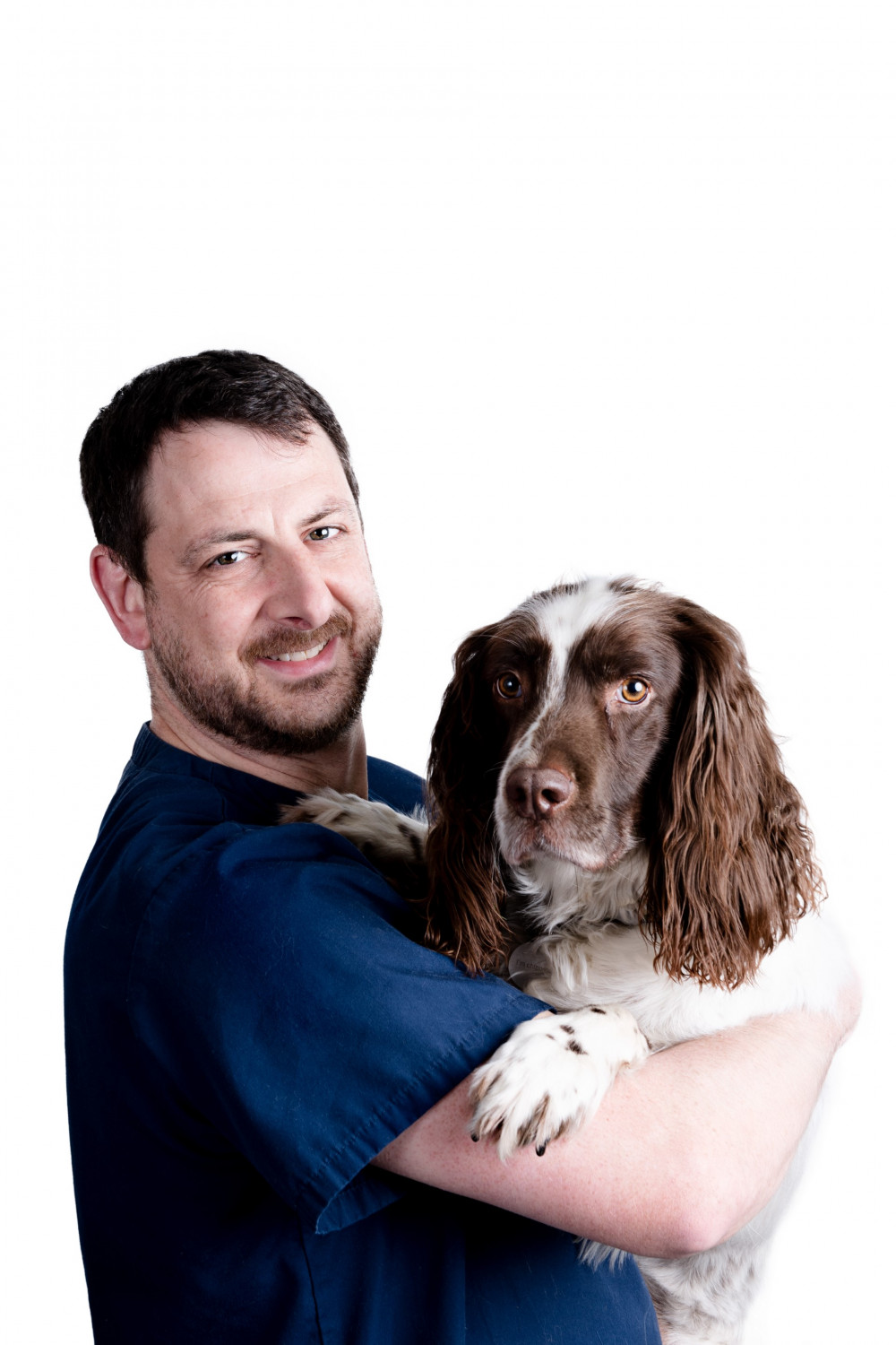 Alsager veterinary practice owner, Carl May adores animals. (Photo: Vets4Pets)