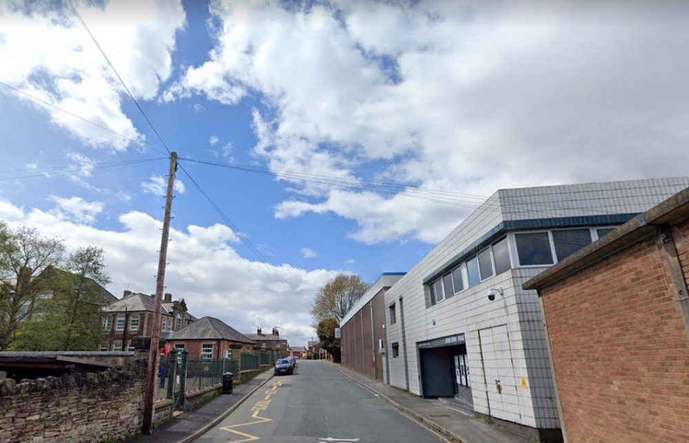 The former office building is on Athey Street, Macclesfield (Google)