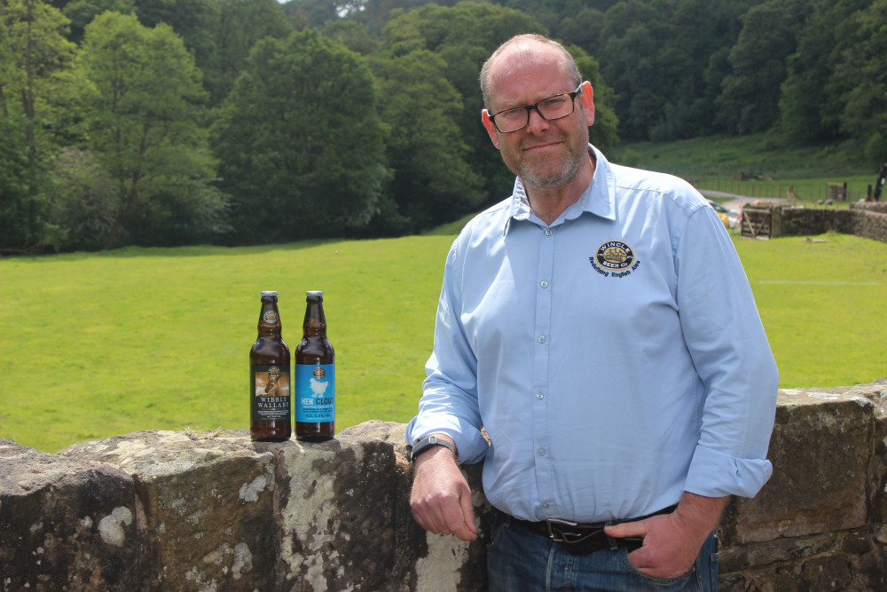 Giles Meadows - 51 - is hosting Wincle Beer Festival this July. (Image - Alexander Greensmith / Macclesfield Nub News)
